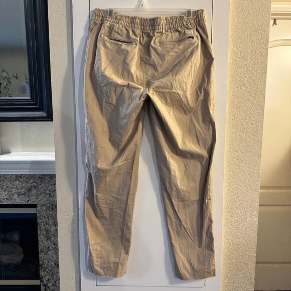 Vuori Vintage Ripstop Pant Organic Cotton Tan Size Medium - Picture 4 of 7